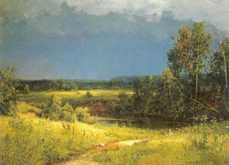 Ivan Shishkin Before a Thunderstorm Norge oil painting art